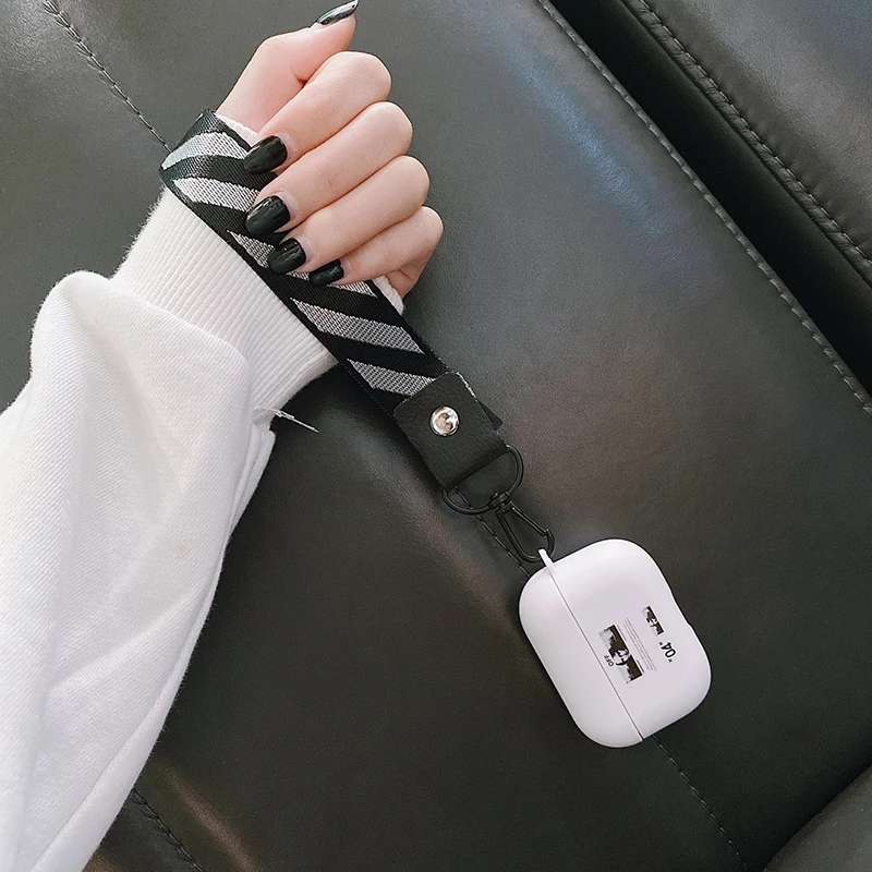 2019SS 05 Мягкий силиконовый чехол-накладка для apple Airpods 3 Pro, белая Беспроводная bluetooth-гарнитура