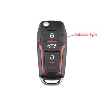 

CWTWB1U345 Remote Key For Ford Mustang 2005-2013 CR2025 Flip Fob 4Buttons