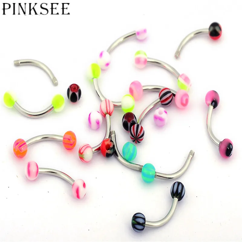Stainless Steel Body Piercing Jewelry Acrylic Body Piercing Jewelry