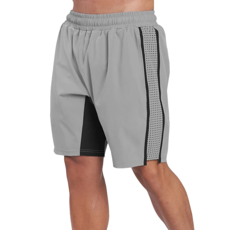 

2020 Men Fitness Bodybuilding Shorts Man Summer Gyms Workout Male Breathable Mesh Quick Dry Sportswear Jogger Beach Short Pants