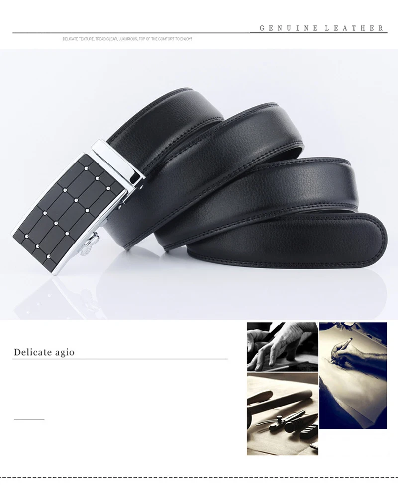 Горячая новинка сетевой нет стандартный мужской кожаный ремень повседневный деловой мужской кожаный пояс Молодежный пояс
