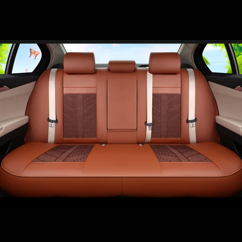 Чехол для автомобильного сиденья из искусственной кожи подходит Toyota Alphard|leather car