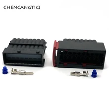 1 conjunto 16 pinos 1-965427-1 1-964449-1 ampère tyco fêmea masculino à prova dwaterproof água fio arnês conector automotivo plugue carro selado ecu soquete