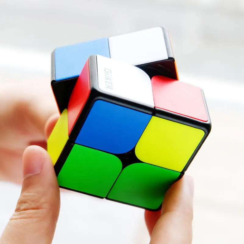 Giiker 2x2x2 Магнитный магический куб i2 Smart Upgrade Super 2x2 AI Bluetooth подключение приложение интеллектуальная Скорость Куб пазл игрушки