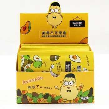 

30Pcs Soft Disposable Makeup Wet Tissue for Face Removal Home Travel Wet Tissue for Beauty Makeup Salon Home