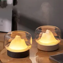 2020 New Ultrasonic Aroma Essential Oil Diffuser 400ml Air Humidifier with Romantic and 7 color LED Light
