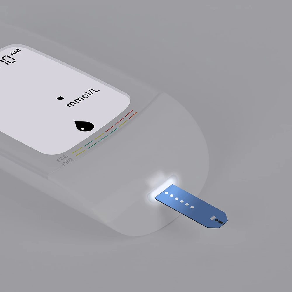 Xiaomi для iHealth AG-607 измеритель уровня глюкозы в крови с тестовыми полосками Lancets 5 сек умный измеритель глюкозы в крови ЖК-дисплей с подсветкой