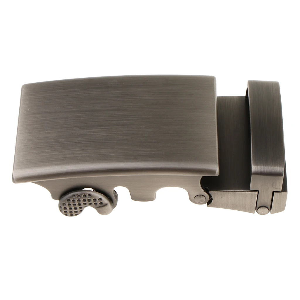Mens Ratchet Belt Buckle, Automatic Slide Buckle For Belt Strap 34-36mm