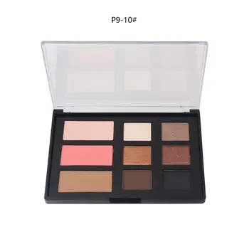 

9 Color Eye Shadow Plate Three-Dimensional Eye Shadow Of Gills Red Eye Shadow Disc Makeup Plate Makeup Tray