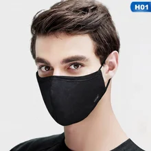 Kpop хлопковая черная маска для лица против РМ2, 5 Пылезащитная маска для рта с фильтром из активированного угля Корейская Маска Тканевая маска для лица