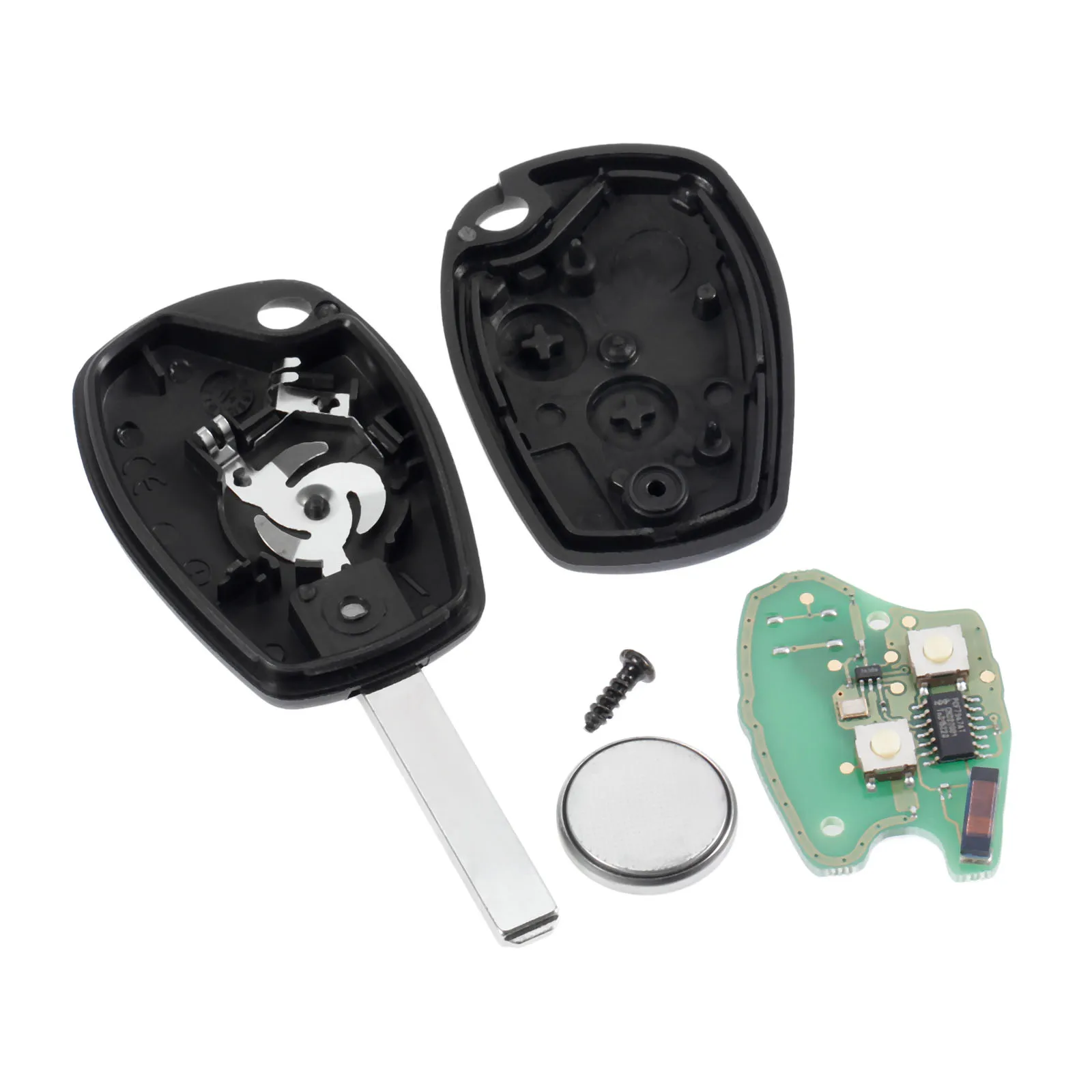2 кнопки автомобиля умный дистанционный брелок для Renault Clio 2006-2010 Kangoo 2007-2009