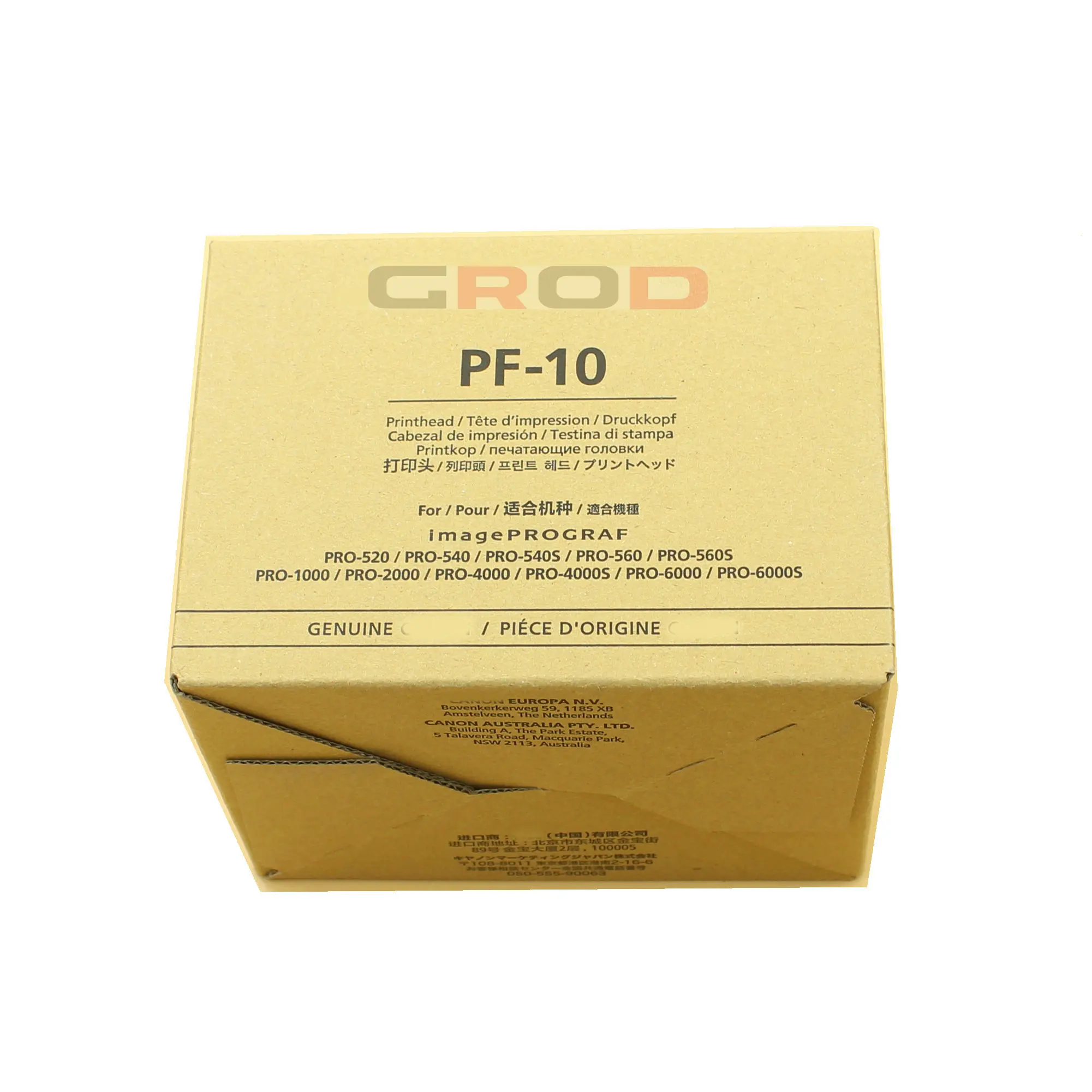 

100% New PF-10 Printhead Print head for Canon IMAGE PROGRAF for Canon Pro 520 540 540S 560 560S 1000 2000 4000 4000S 6000 PF 10