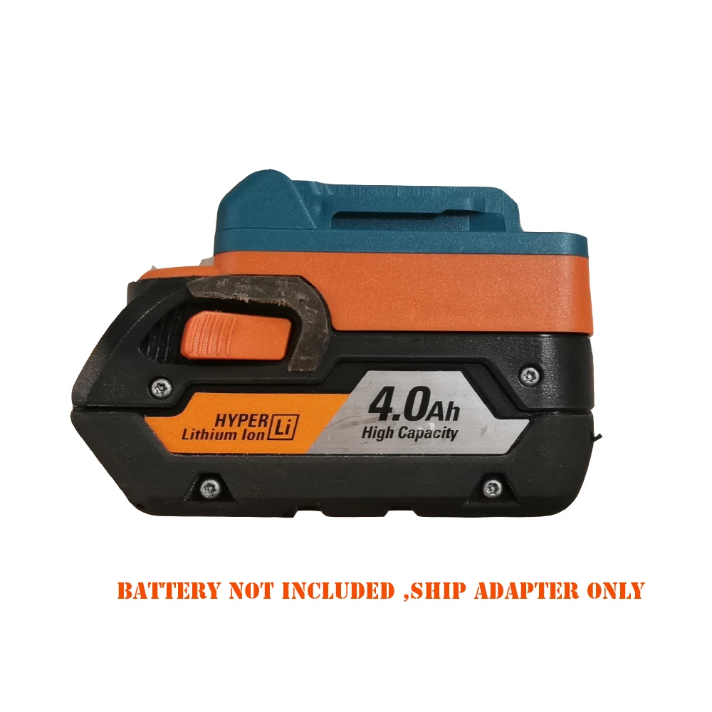 Per Aeg 18V Ridgid 18V Batteria Agli Ioni Di Litio Converti Per Makita 18V Lxt Tool Usa Bl1830 Bl1840 Bl1850 Bl1860B Solo Adattatore