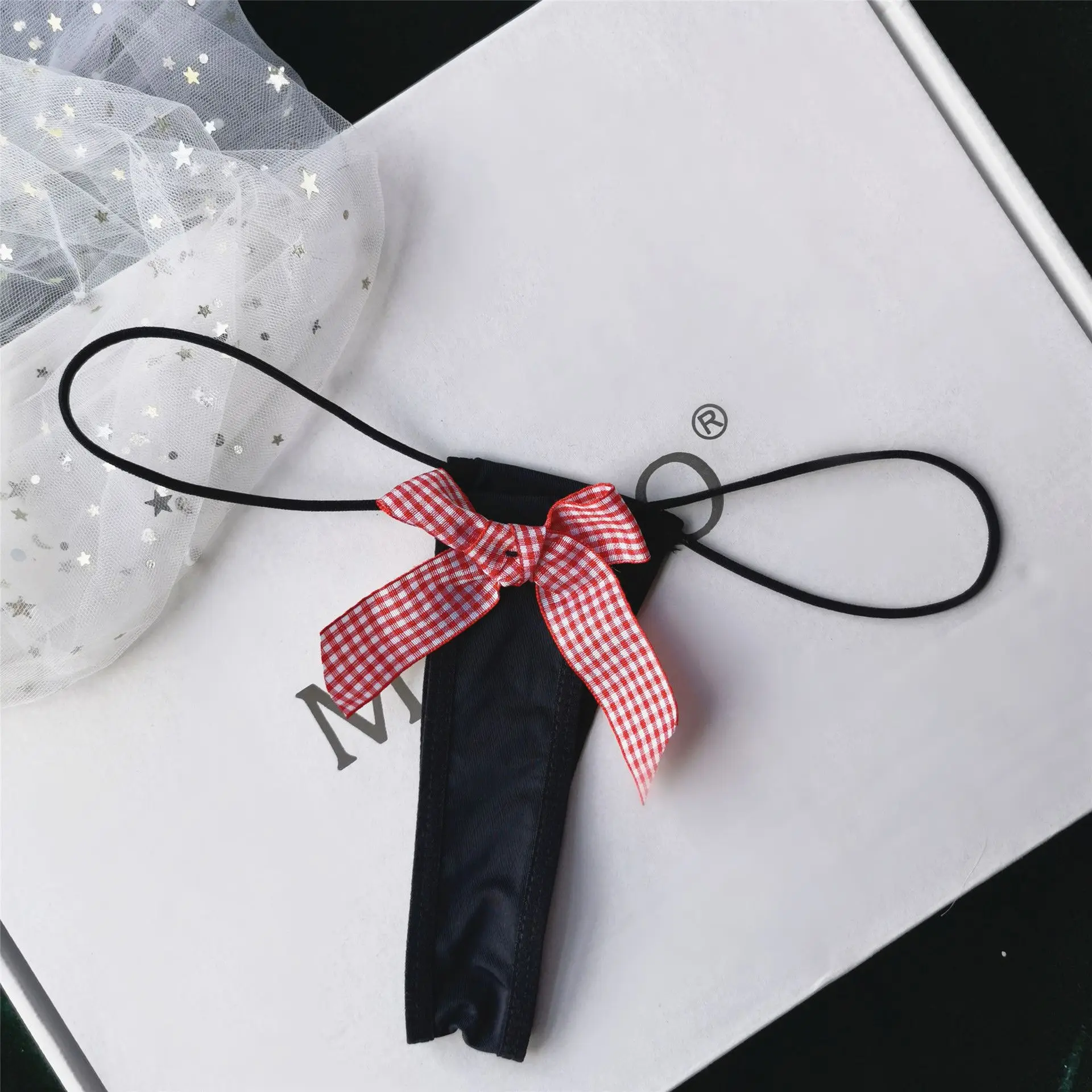 Bragas coreanas para mujer, lencería tentación rejilla de celosía