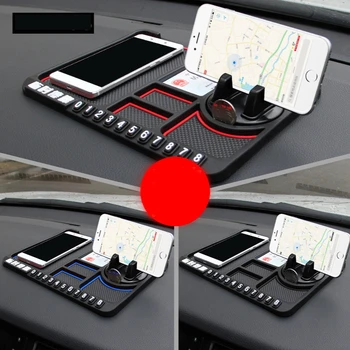 

Telephone skid pad, multi-functional telephone support, automotive PVC material, car storage operator, auto accessories