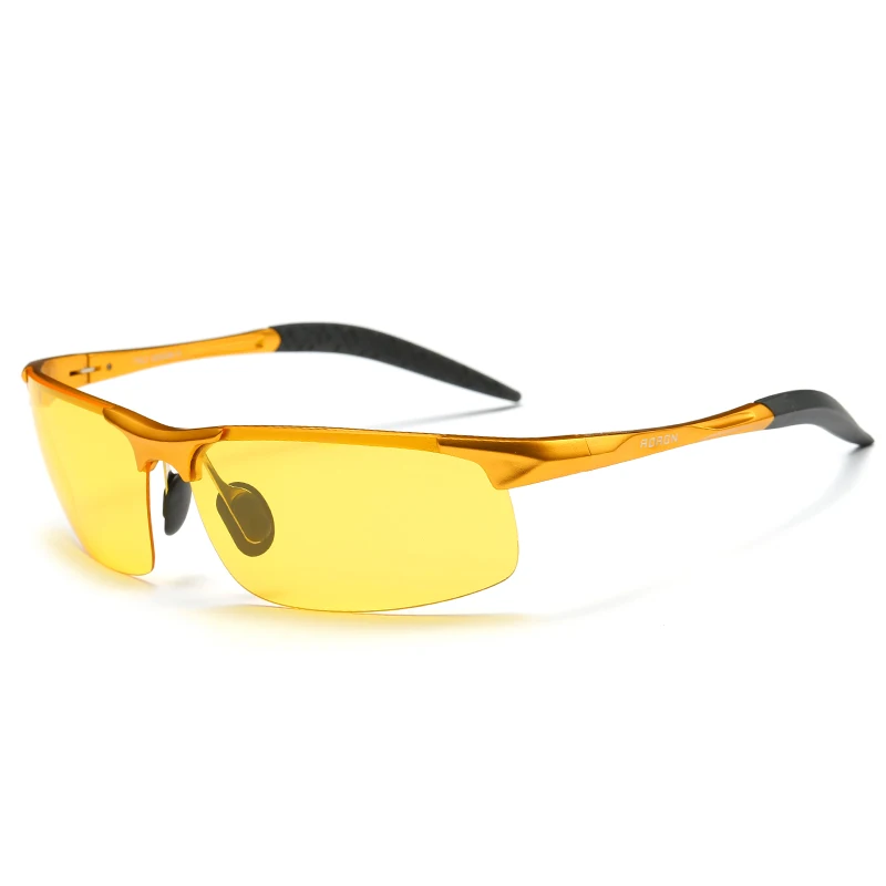 AORON Aluminum Day Night Vision Men Sunglasses Polarized Glasses Brand Original Goggles Male Design Luxury Driving | Аксессуары для