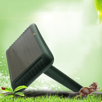 

1*Mice Repeller Garden Solar Power Mouse Repellers Solar Powered Ultra Sonic Mouse Snake Practical