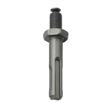 

10/13mm Durable Keyed Drill Chuck Thread Mount Drill Chuck Adapter Electric Hammer Fittings Round Handle Connecting Rod