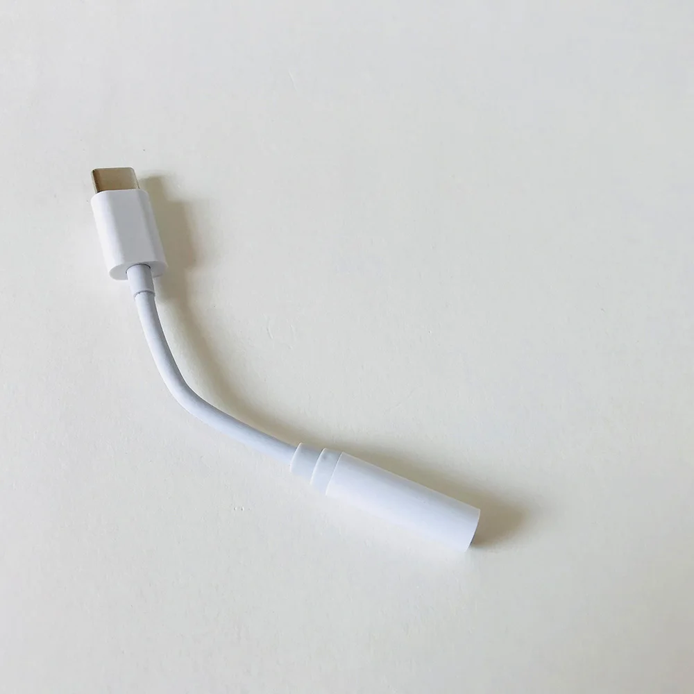 USB type C до 3,5 мм аудио кабель для гарнитуры type C адаптер для наушников AUX кабель для huawei P20 P30 Pro Oneplus 6t - Цвет: Type C To 3.5MM