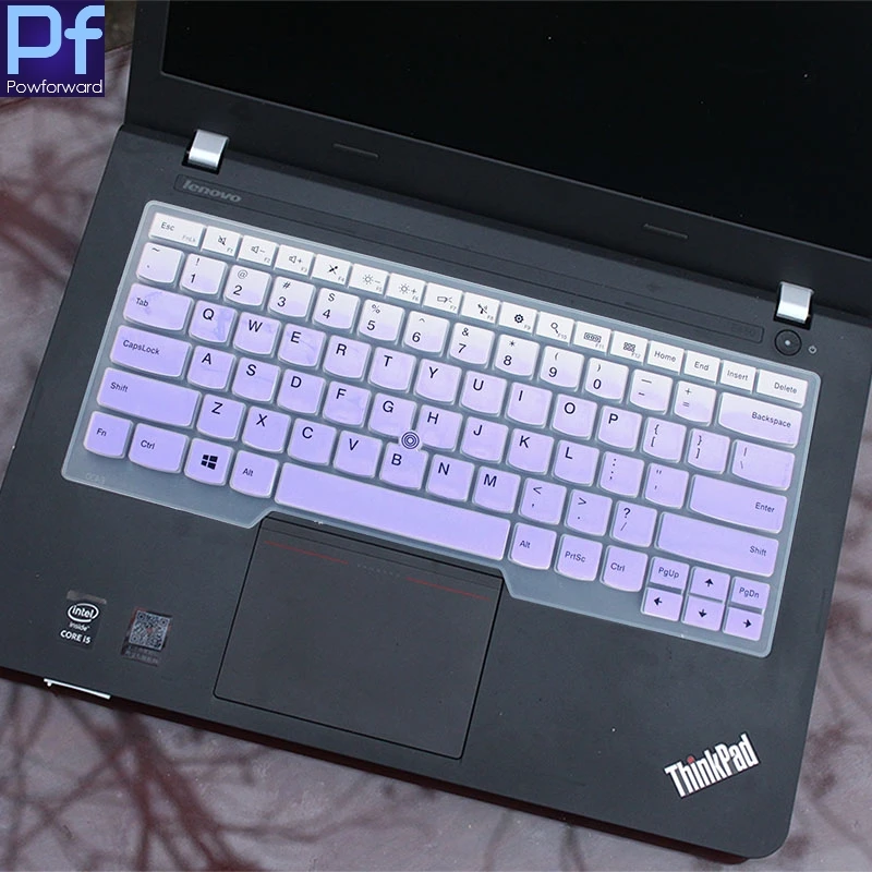 fadepurple Силиконовая клавиатура защитная крышка для lenovo Thinkpad p1 X1 Экстрим L460 L470 T460 T460p T460s T470 T470p T470s T480 T480S - Цвет: fadepurple