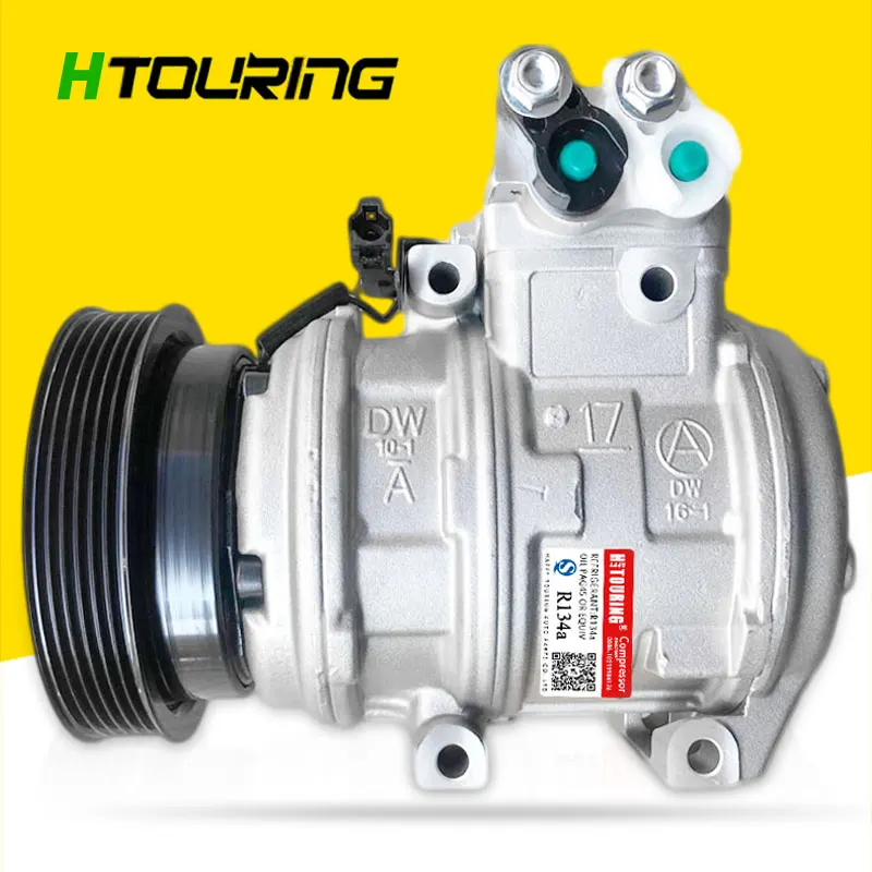 10PA17C Автомобильный Компрессор переменного тока для hyundai Tucson/KIA Sportage 2,0 2004-2010 977012D600 977012E500 1605022900 977012E551 OK2KB61450