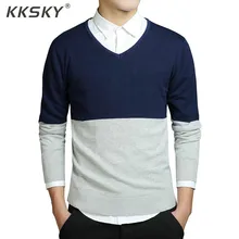 Мужские вязаные свитера с длинным рукавом, Мужская одежда, Регулируемый мужской вязаный свитер с v-образным вырезом, свободный короткий свитер, Мужской Топ, M-3xl, серый цвет