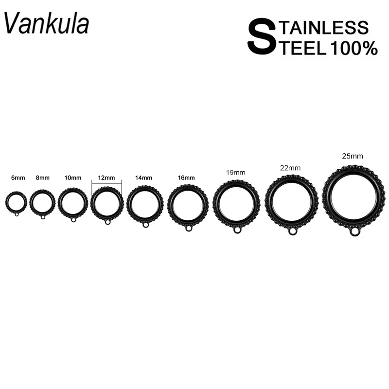 Vankula 316L Нержавеющая сталь DIY тонкие туннели тела пирсинг, модные украшения тела ювелирные серьги расширитель пара продажи