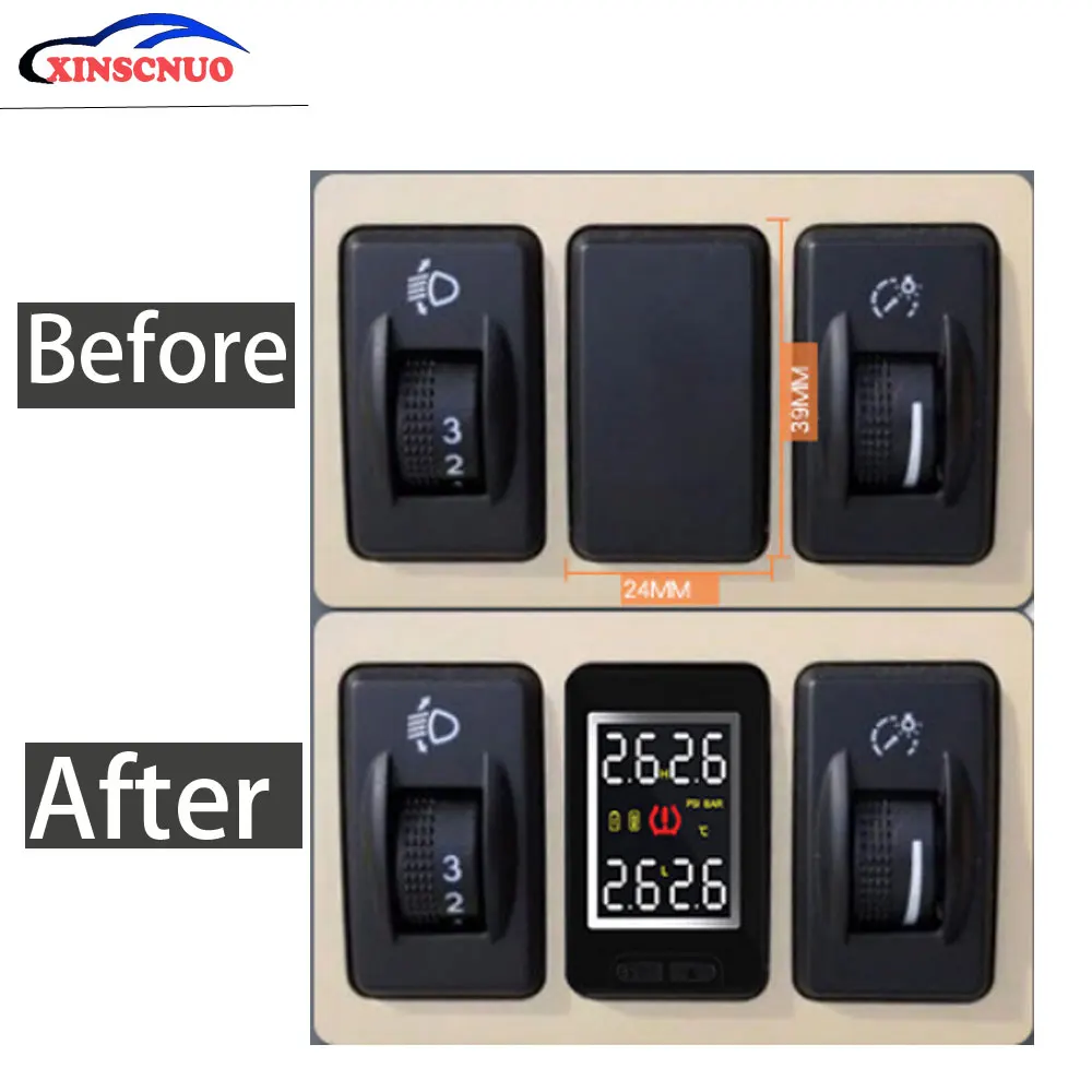 XINSCNUO ڵ TPMS, Ÿ̾ з  µ ͸ ý, 4  , Mazda2/Demio