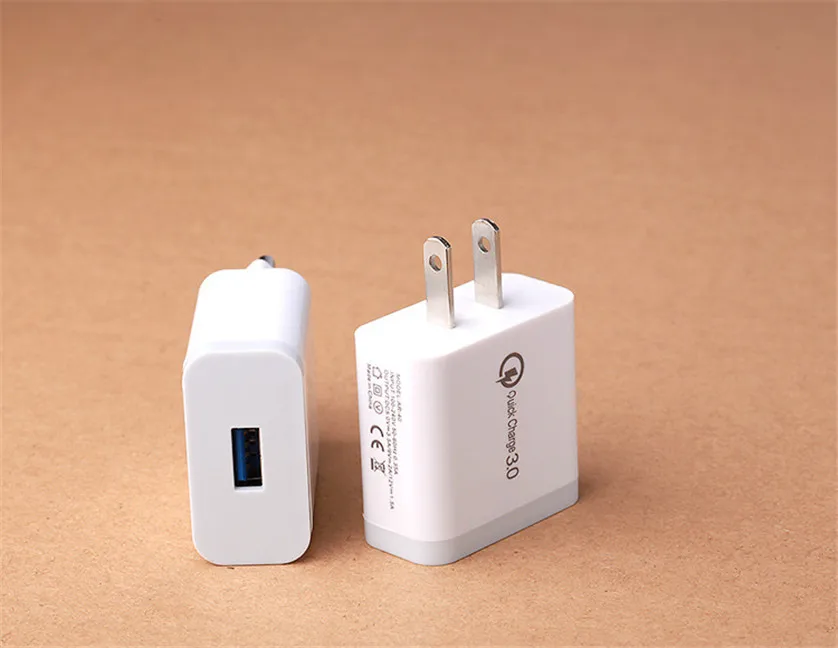 QC3.0 USB быстрое зарядное устройство QC 3,0 адаптер питания для быстрой зарядки 3.5A 18 Вт портативное настенное зарядное устройство EU US Разъем для SAMSUNG IPHONE HUAWEI