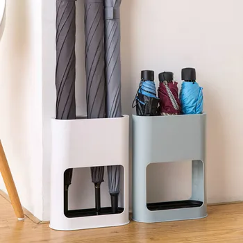 

Umbrella Drain Storage Rack Removable Diatom Mud Umbrellas Bucket Floor-standing Draining Box Holder for Office Hallway Entryway