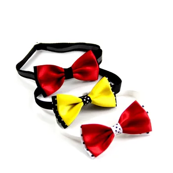 

Cats Dog Christmas Bow Tie Pet Dogs Bowtie Collar Holiday Decoration Acciessories Christmas Grooming Pet Supplies