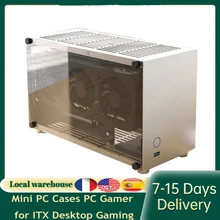 Boîtier pour Mini PC Gamer, carte mère SFX, alimentation SSD, carte graphique, châssis pour ordinateur de bureau Gamer