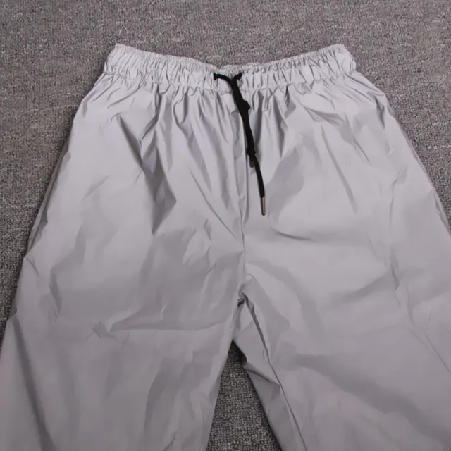 White Reflective Sweatpants Trousers 17