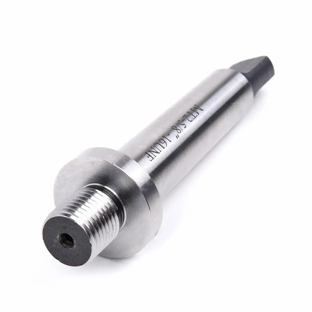 

2MT Hardened Drill Chuck Morse Tool Equipment 5/8\"-16 MT2 Taper Arbor Adapter Hardened Morse Taper