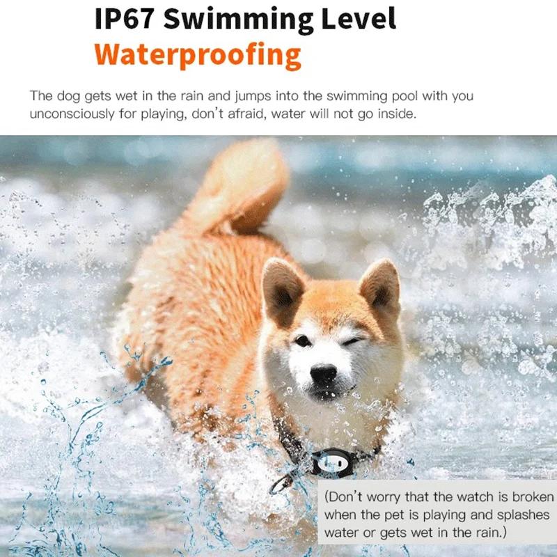 Pet Gps позиционирование трекер водонепроницаемый ошейник D79