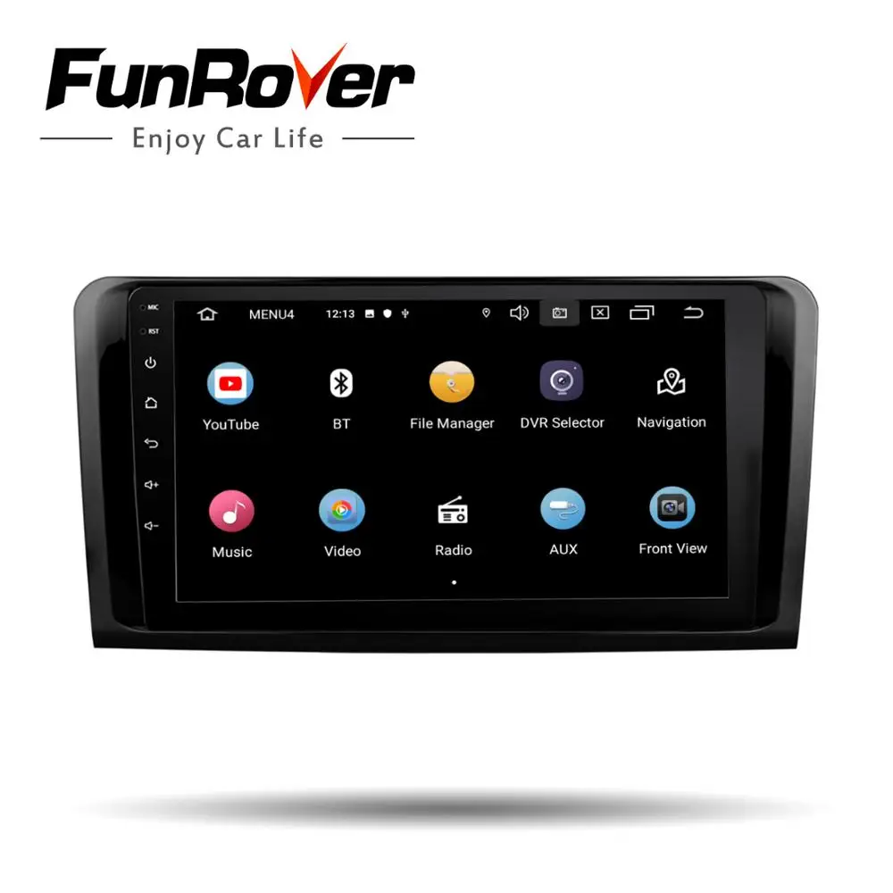 Ips Android 9.0! Два Din 9 дюймов dvd-плеер автомобиля для Mercedes Benz/GL ML Класс W164 X164 ML350 ML450 GL320 GL450 Wifi gps BT Радио