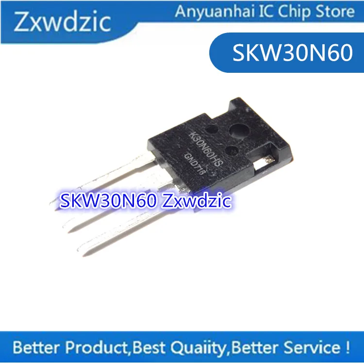 

10pcs 100% New Imported Original K30N60 SKW30N60 TO-247 IGBT Single Tube 600V 30A