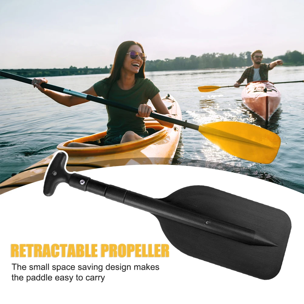Collapsible Canoeing Kayak Paddles Adjustable Rafting Lightweight Oars 