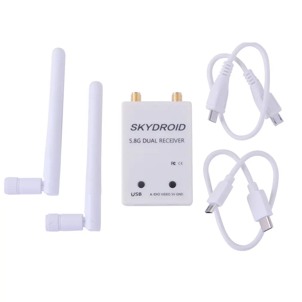 

Skydroid 5.8Ghz 150CH True Diversity UVC OTG Smartphone FPV Receiver for Android Tablet PC VR Headset FPV System RC Drone