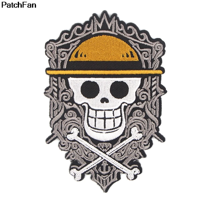 20 шт./лот Patchfan одна деталь аниме аппликация нашивки железа на рубашке одежда вышитые наклейки одежда с героями мультфильмов платье значок A2660