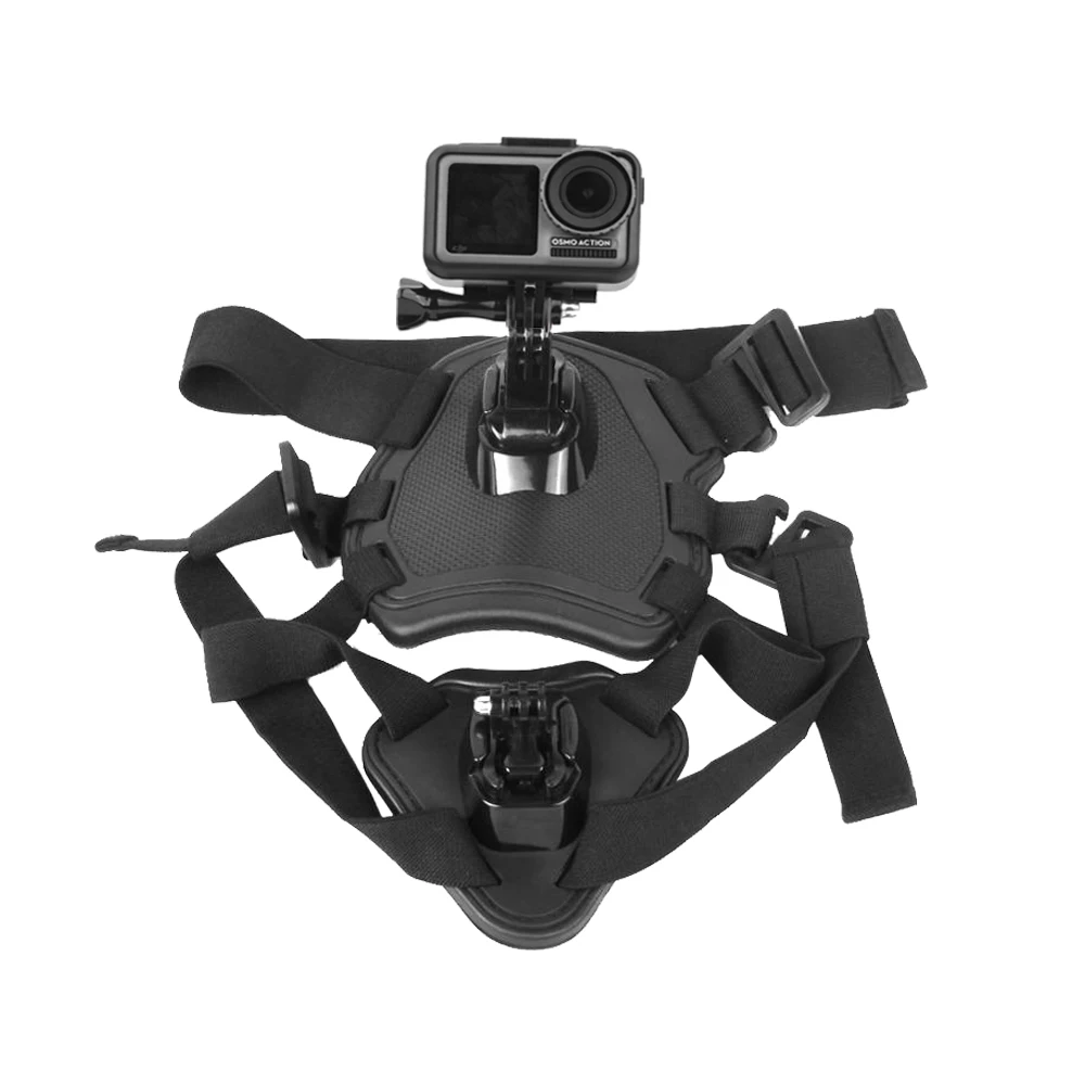 Для DJI OSMO Экшн-камера, спортивные камеры Адаптер сундук для собак ремешок Регулируемый Собачий пояс для DJI OSMO аксессуары для действий
