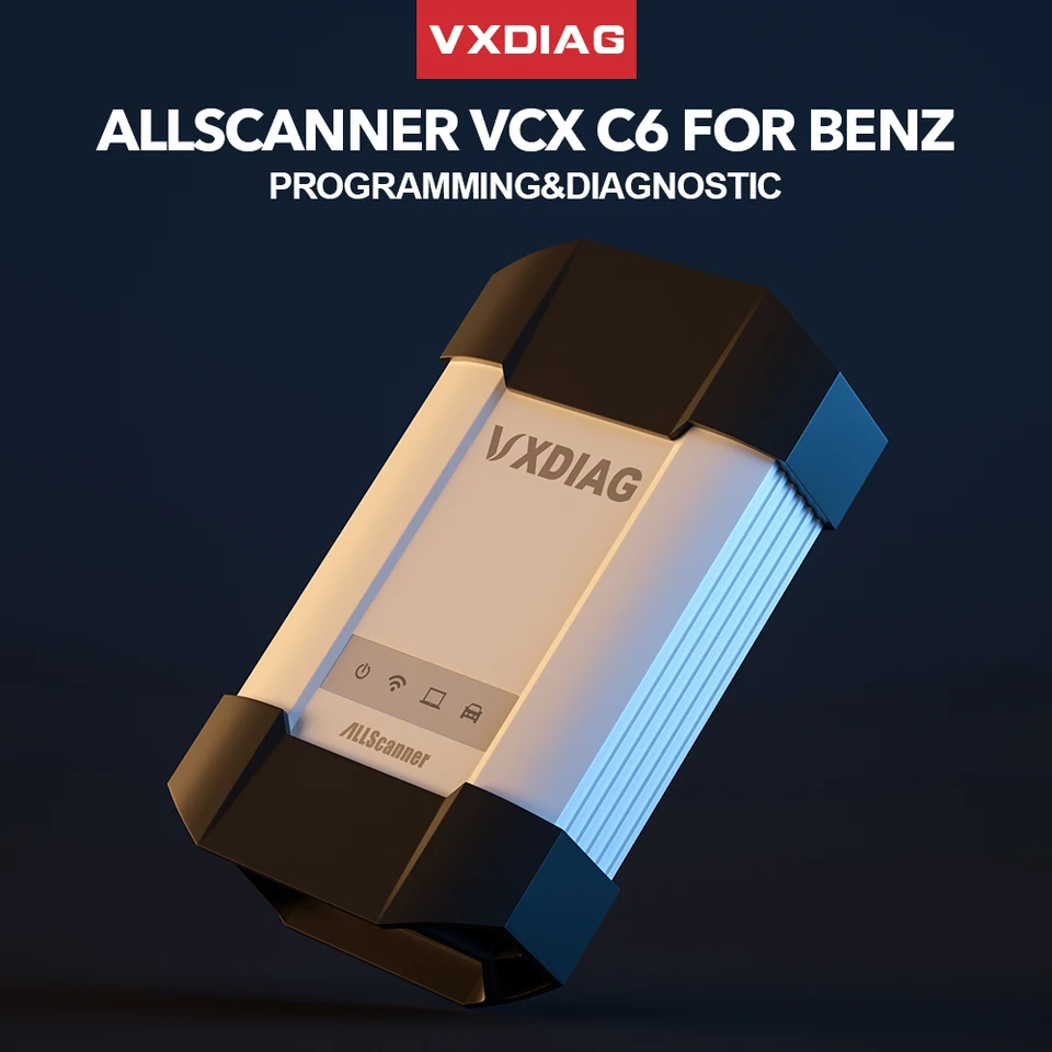 Vxdiag Allscanner Obd2 Diagnostic Tool Vcx C6 For Benz Mercedes