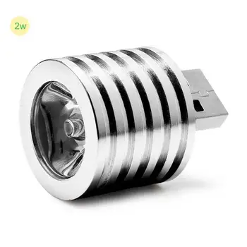 

DishyKooker 2W Portable Mini USB LED Spotlight Lamp Mobile Power Flashlight