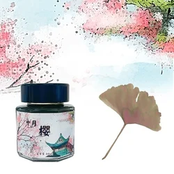 30ml Yunjintang 12 Season Fountain Dip Pen Ink ,Sheen Chromatography Color Ink Painting Watercolor Drawing Ink