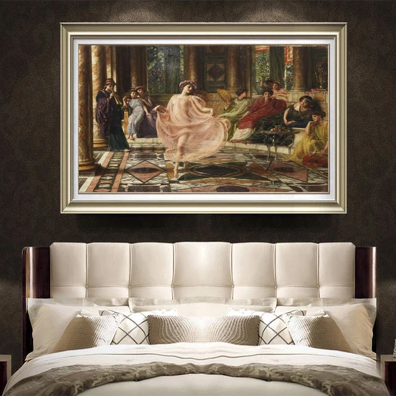 Palácio Figura Pintura a Óleo Mural Restaurante palacio figura pintura oleo mural restaurante 04