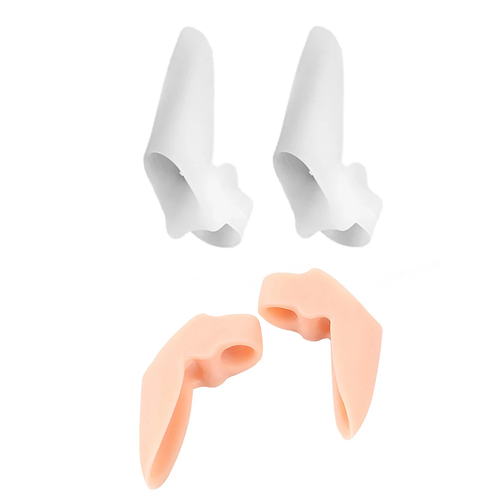 1 Pair Thumb Valgus Toe Separators Foot Hallux Bunion Adjuster Toes Correctors Foot Care Pedicure Device Bunion