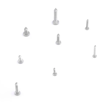 

Newest 410Pcs/Set M3/M4/M5 Mixed Micro Screws Round Head Self-tapping Electronic Wood Screw Kit