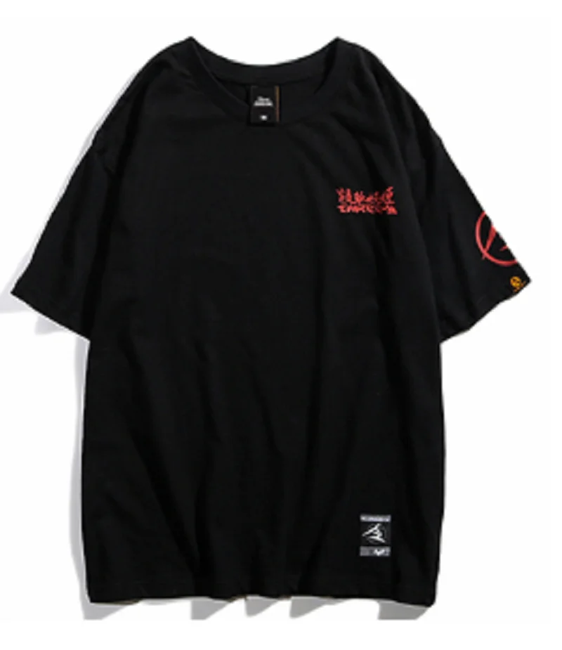 

Men Japanese T Shirt Ukiyo E Geisha Hip Hop Summer T-Shirt Cotton Short Sleeve Tops Tees Hipster