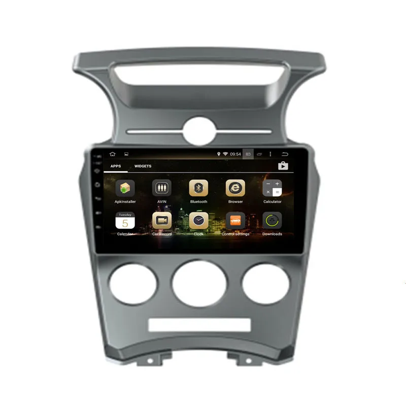 Perfect Android 9.0 Octa Core PX6/PX5/PX30 Fit KIA CARENS 2006 2007 2008 2009 2010 2011 2012 2013 Car DVD Player Navigation GPS Radio 1