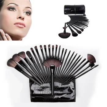 

2020 Professional Makeup Brushes Set Kit with Bag Foundation Contour Eyebrow Eyeliner Cosmetic Tool New HJL2019